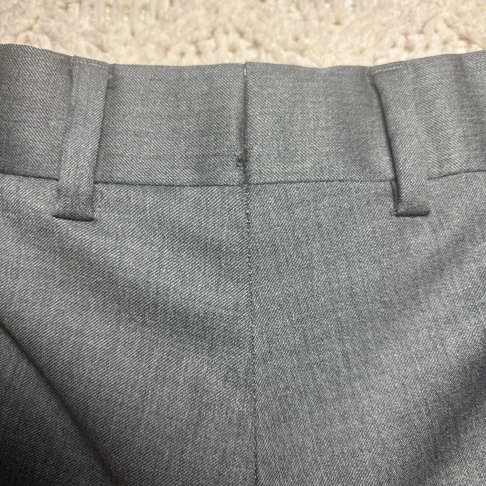 Ermenegildo Zegna Mens Wool Micronsphere‎ Gray Dress Pants Size 52R 36x30.5